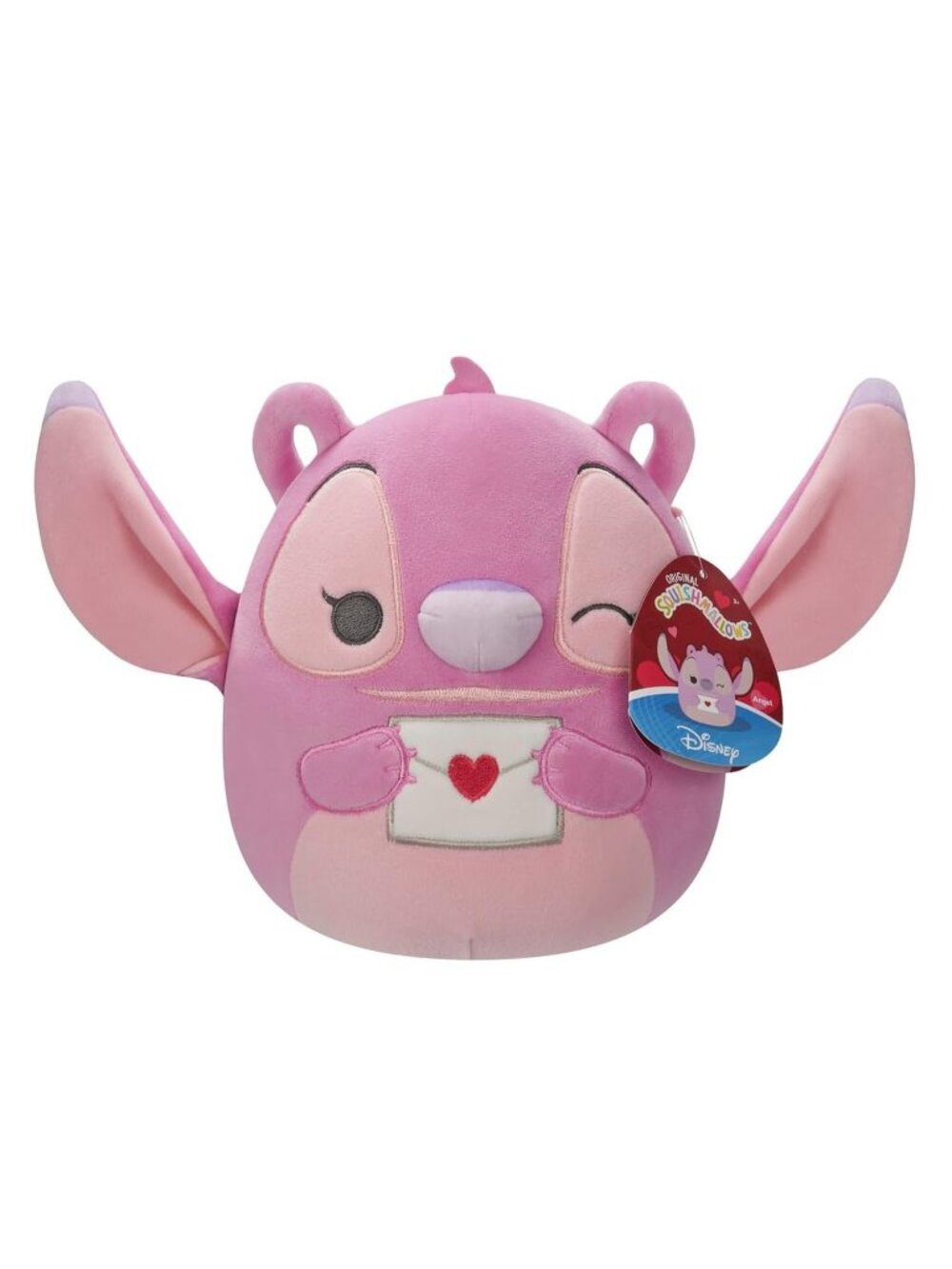 Squishmallows 8" Disney Valentines Squad Stitch Angel